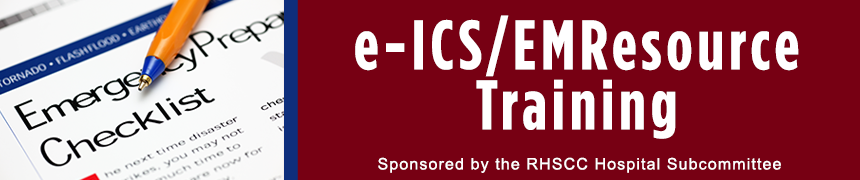 e-ICS/EMResource Training Sessions