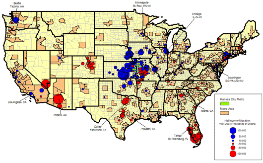 Net Income Map